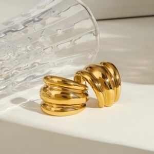 Maximalist Classic Style Geometric Design Earrings